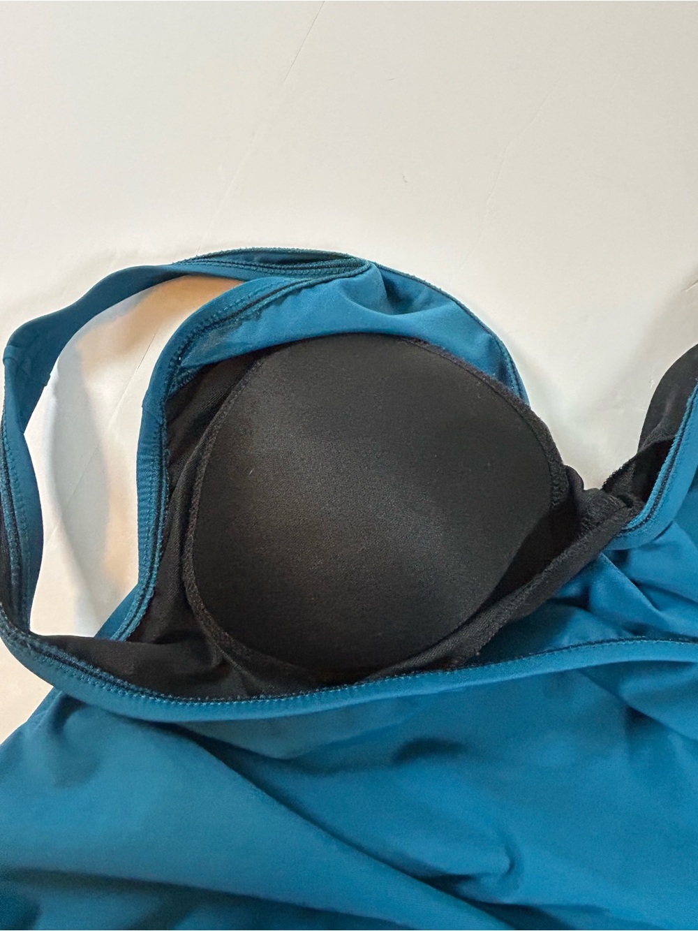 Miraclesuit Teal One-Piece Swimsuit with Wrap Front - Picture 2 of 10